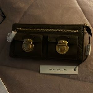 Marc Jacobs Quilted Zip Clutch Wallet